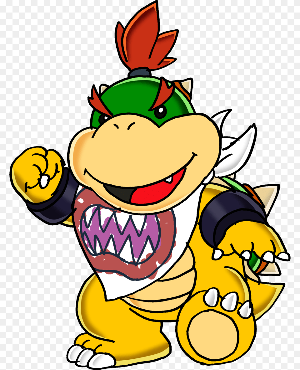 Image Freeuse Jr Super Mario Fighters Wiki Fandom Powered Bowser Jr Artwork, Baby, Person, Face, Head Png