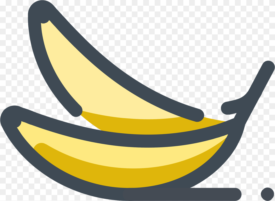 Image Freeuse Library Banana Icon Best Ideas Vectors Banana Icon, Fruit, Produce, Citrus Fruit, Plant Free Png