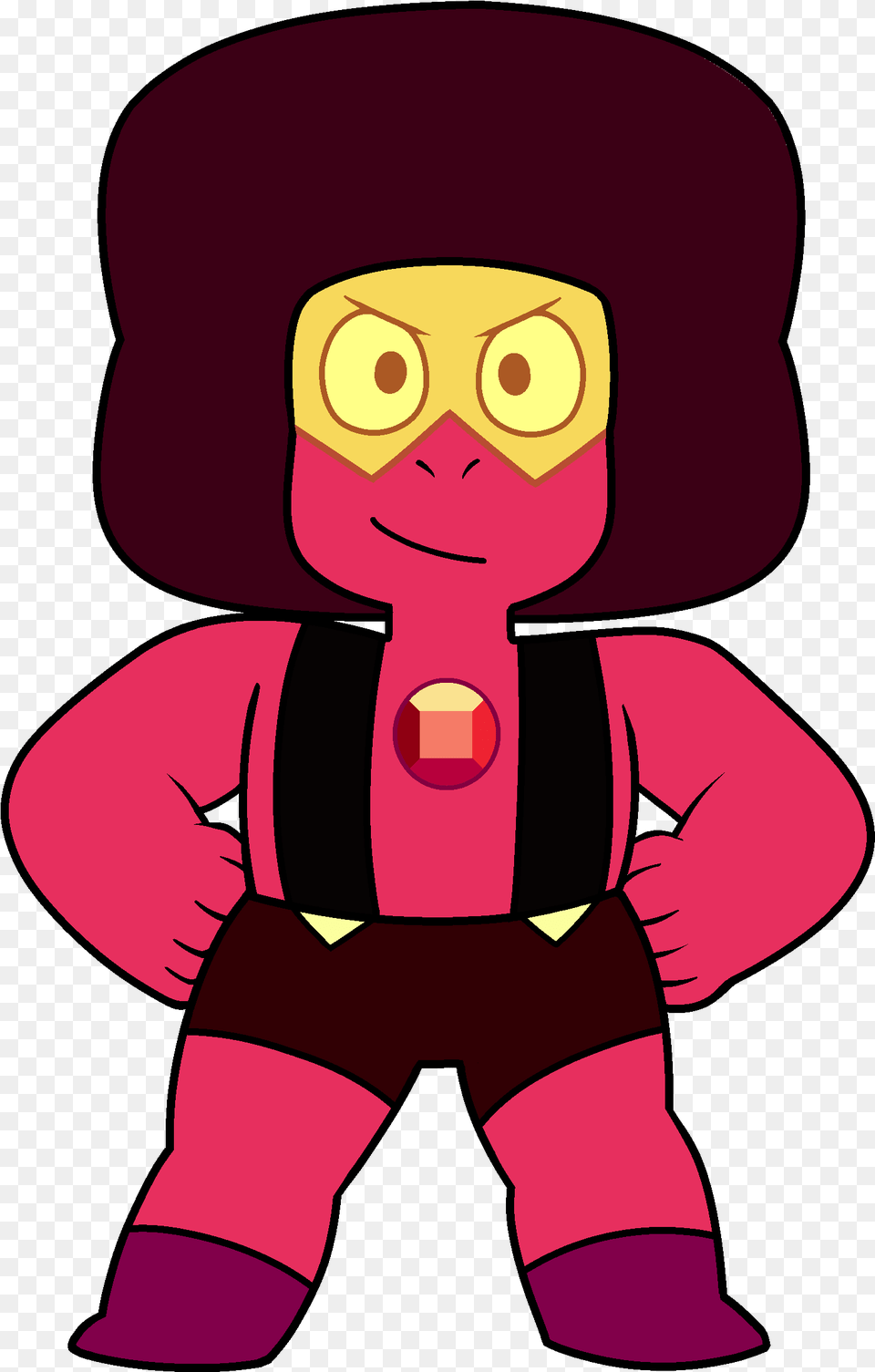 Freeuse Stock Chest Ruby By Lenhi Steven Steven Universe Ruby, Baby, Person, Cartoon, Face Png Image