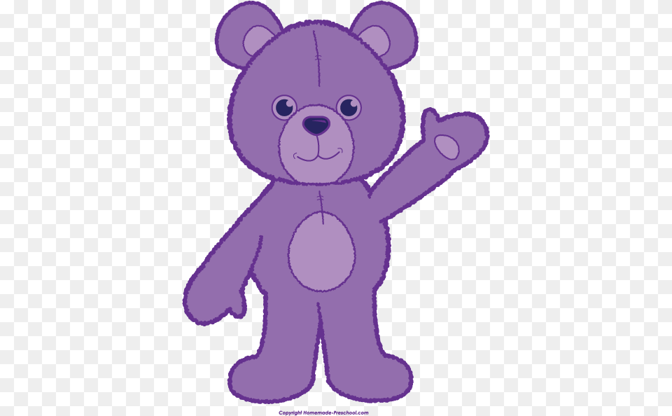 Image Freeuse Teddy Click To Save Image Purple Teddy Bear Clipart, Animal, Mammal, Wildlife, Toy Free Png Download