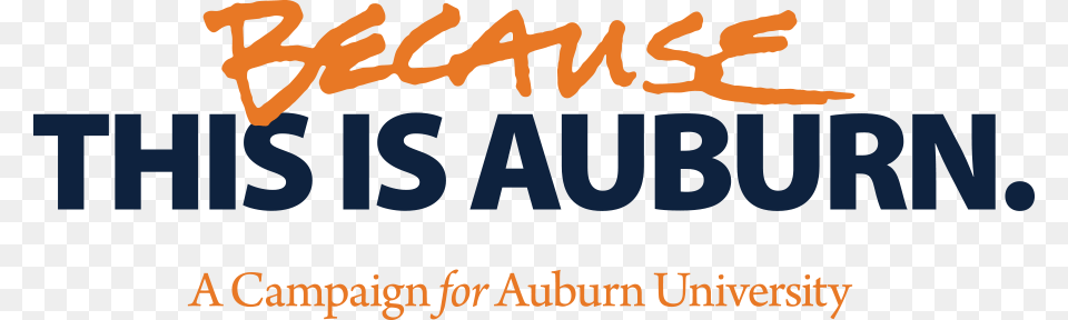 Image From Auburn University Because This Is Auburn Because This Is Auburn Logo, Text Free Png Download