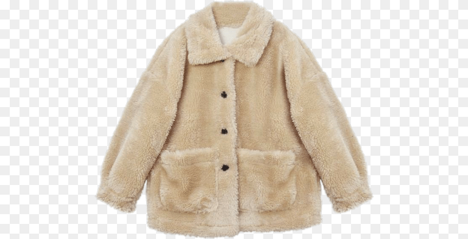 Image Fur Clothing, Coat, Jacket, Knitwear, Sweater Free Transparent Png