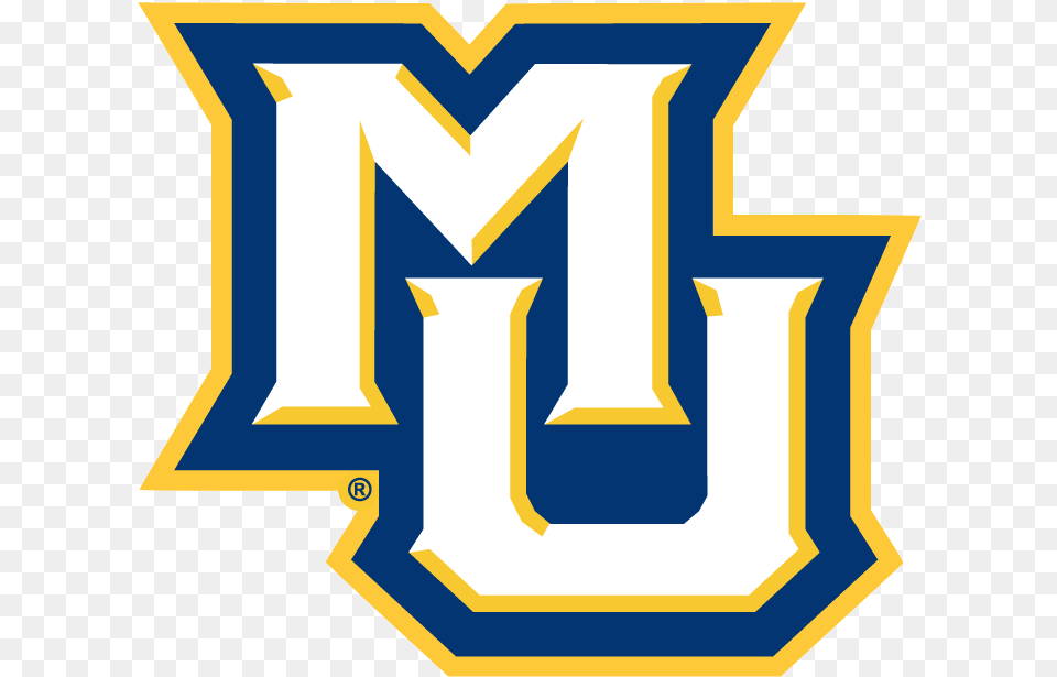 Image G Ery Mu Logo Marquette Golden Eagles, Symbol, Text, Number, Dynamite Png