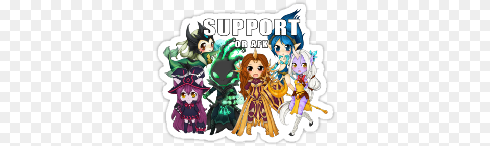 Image Gallery Lol Support Chibi League Of Legends Thresh Support League Of Legends Chibi, Book, Comics, Publication, Baby Free Png