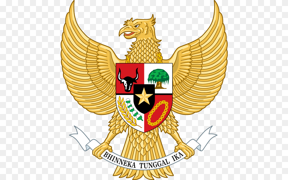 Image Gambar Burung Garuda Pancasila, Emblem, Symbol, Badge, Logo Png