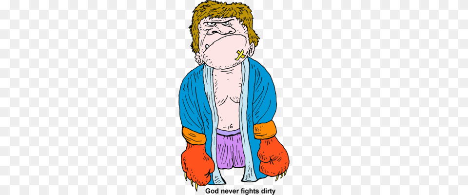 God Never Fights Dirty Clip Art, Clothing, Glove, Person, Face Png Image