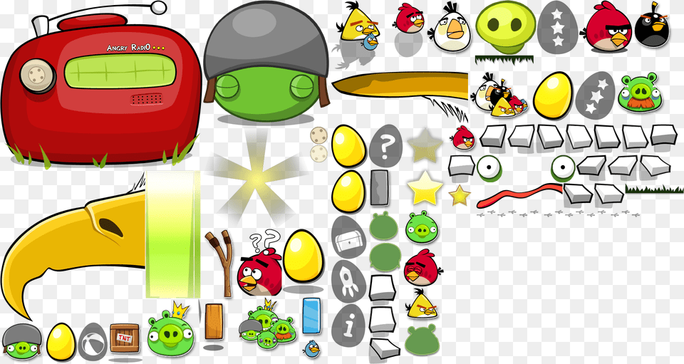 Image Golden Eggs Sheet 1 Angry Birds Wiki Fandom Angry Birds Original Sprites, Person Free Transparent Png