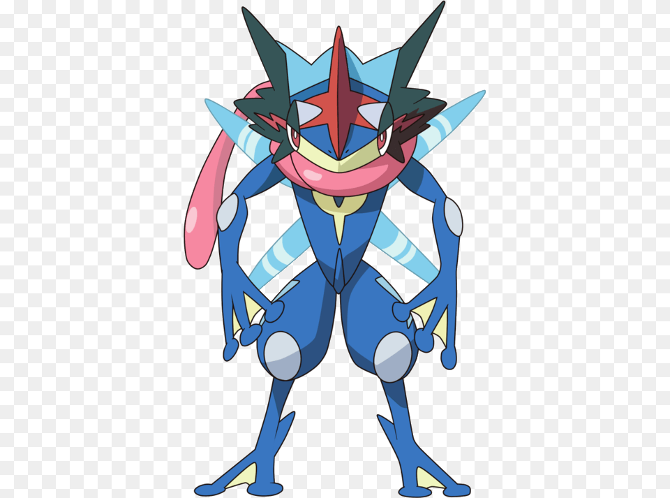 Image Greninja Xy Anime Pok Mon Pokemon Greninja, Book, Comics, Publication, Baby Free Png