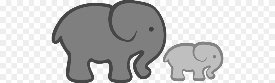 Grey Elephant Clipart Pink Elephant Clip Art, Animal, Mammal, Wildlife Png Image