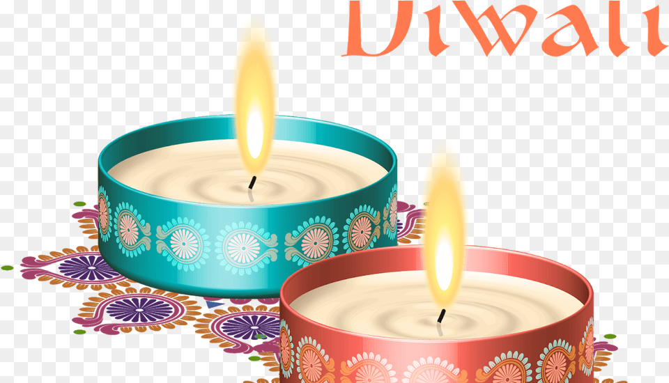 Happy Diwali In, Candle, Festival Png Image