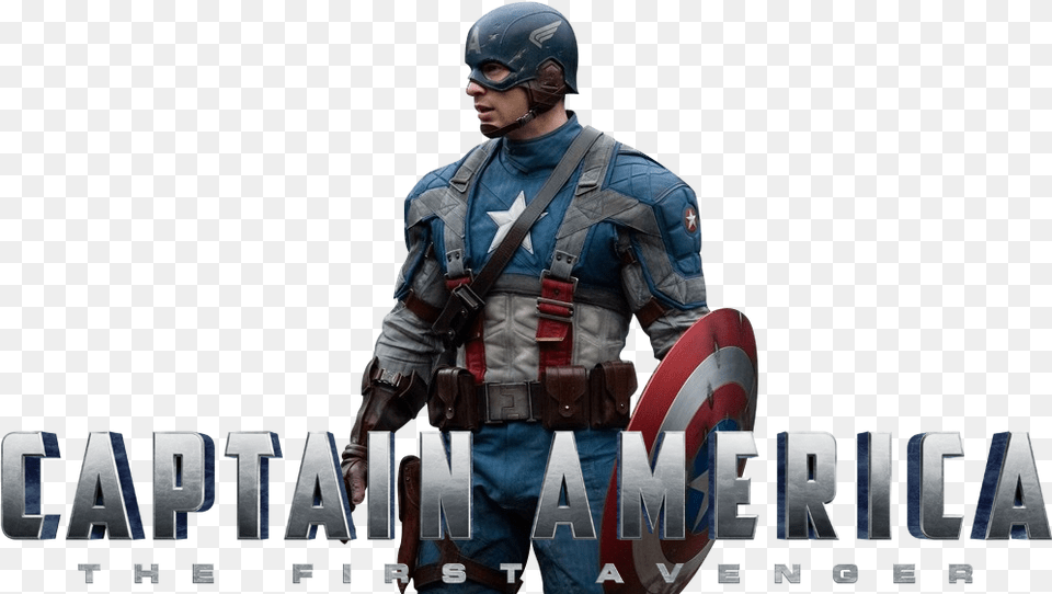 Id Captain America The First Avenger Logo, Adult, Male, Man, Person Png Image