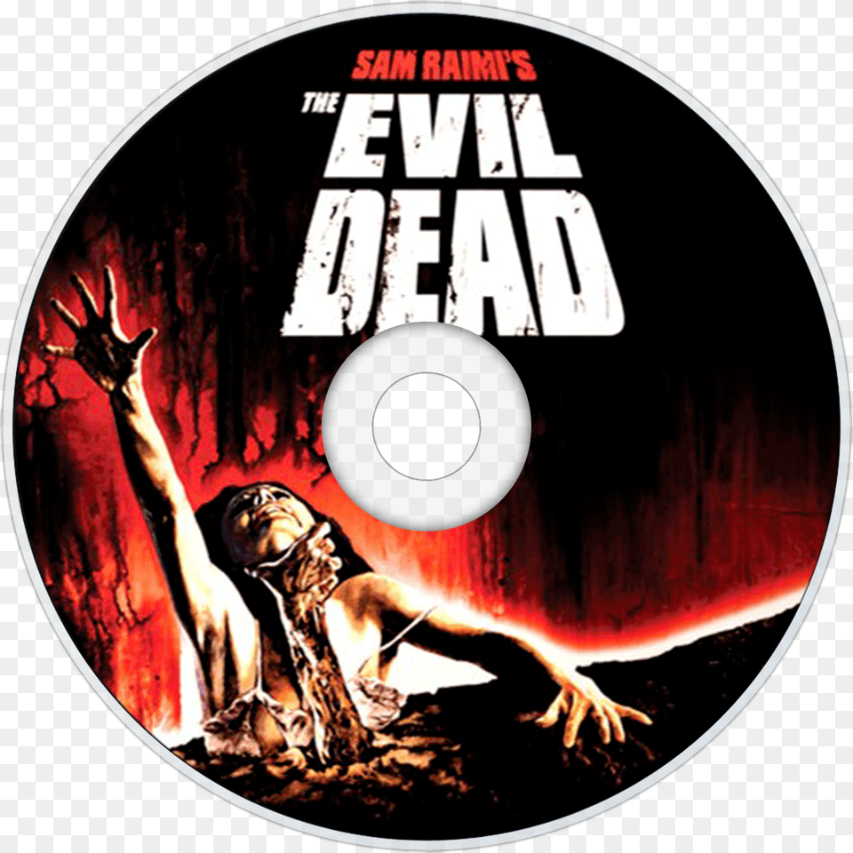 Image Id Evil Dead 1 Dvd, Disk, Face, Head, Person Free Transparent Png