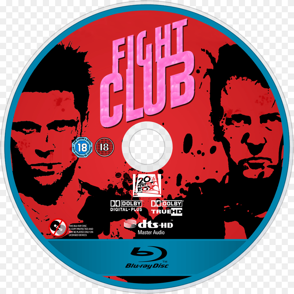 Image Id Fight Club Cd Dvd, Disk, Adult, Male, Man Free Png Download