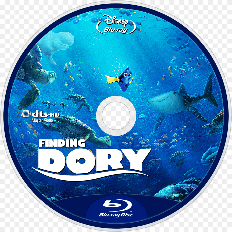 Image Id Finding Dory Blu Ray Disc Cover, Disk, Dvd, Animal, Fish Png