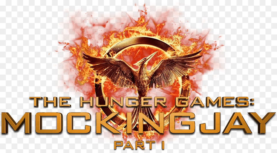 Image Id Hunger Games Mockingjay Part 1 Logo, Animal, Bird, Advertisement, Poster Free Png Download