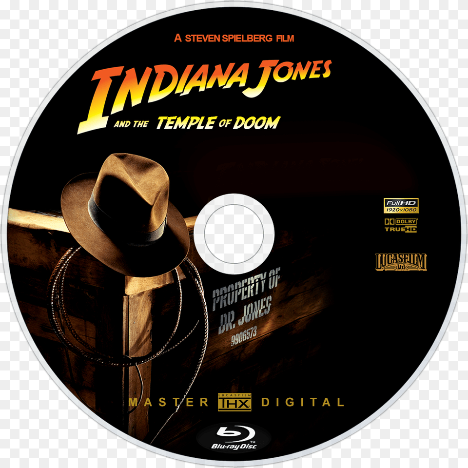 Image Id Indiana Jones, Clothing, Disk, Dvd, Hat Free Png Download