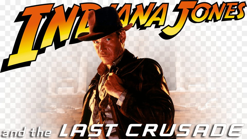 Image Id Indiana Jones Raiders Of The Lost Ark Logo, Clothing, Hat, Adult, Person Free Transparent Png