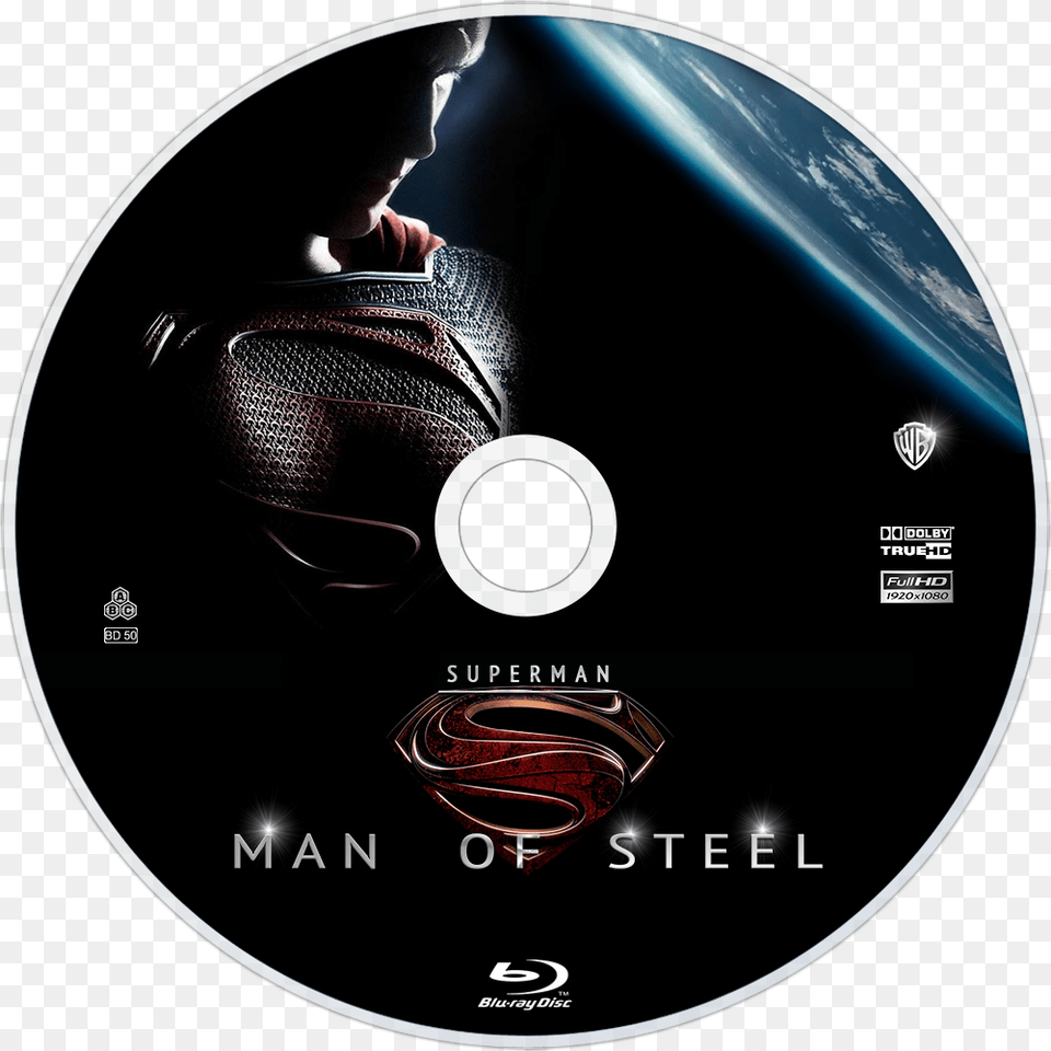 Id Man Of Steel Background, Disk, Dvd, Face, Head Png Image