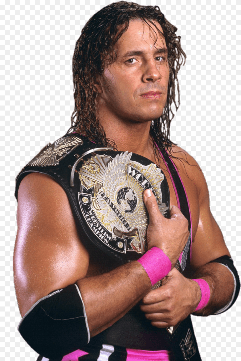 Image Id Winged Eagle Belt Bret Hart, Hand, Person, Body Part, Finger Free Png Download