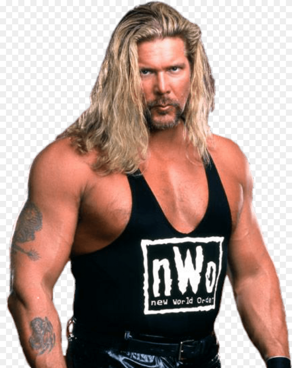 Image Id Wwe Kevin Nash, Tattoo, Skin, Person, Blonde Free Transparent Png
