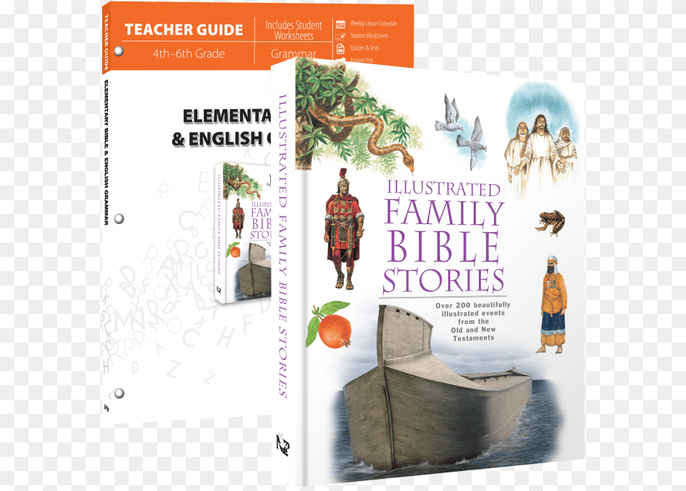 Image Illustrated Family Bible Stories New Leaf Press, Advertisement, Poster, Publication, Book Free Png