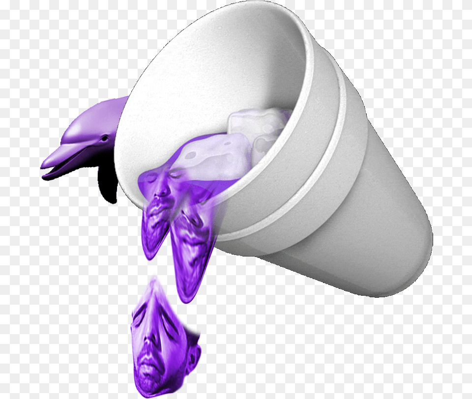 Image In Collection By Spilling Lean, Purple, Cup, Adult, Female Free Transparent Png