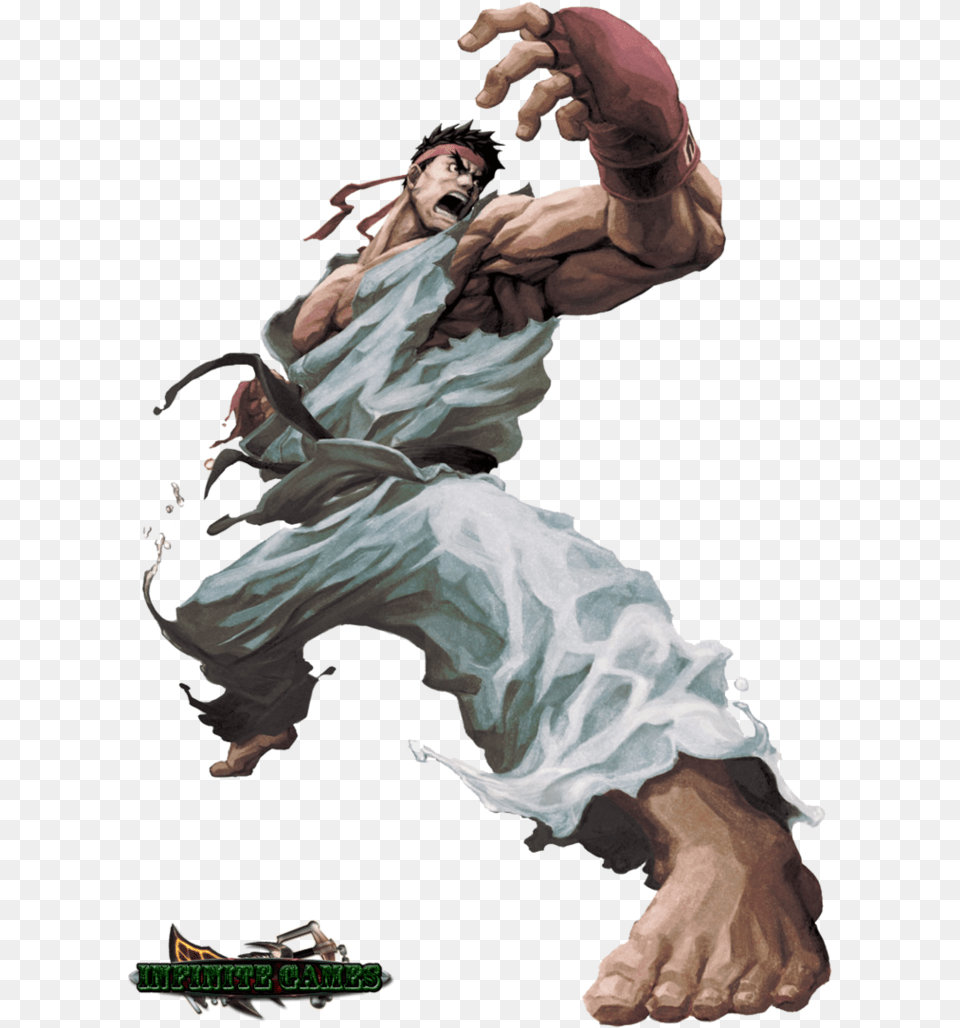 Image Information Ryu Street Fighter, Person, Hand, Finger, Body Part Png