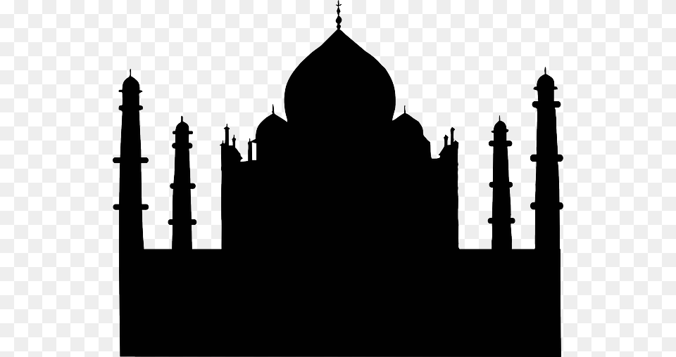 Information Taj Mahal, Architecture, Building, Dome, Silhouette Png Image