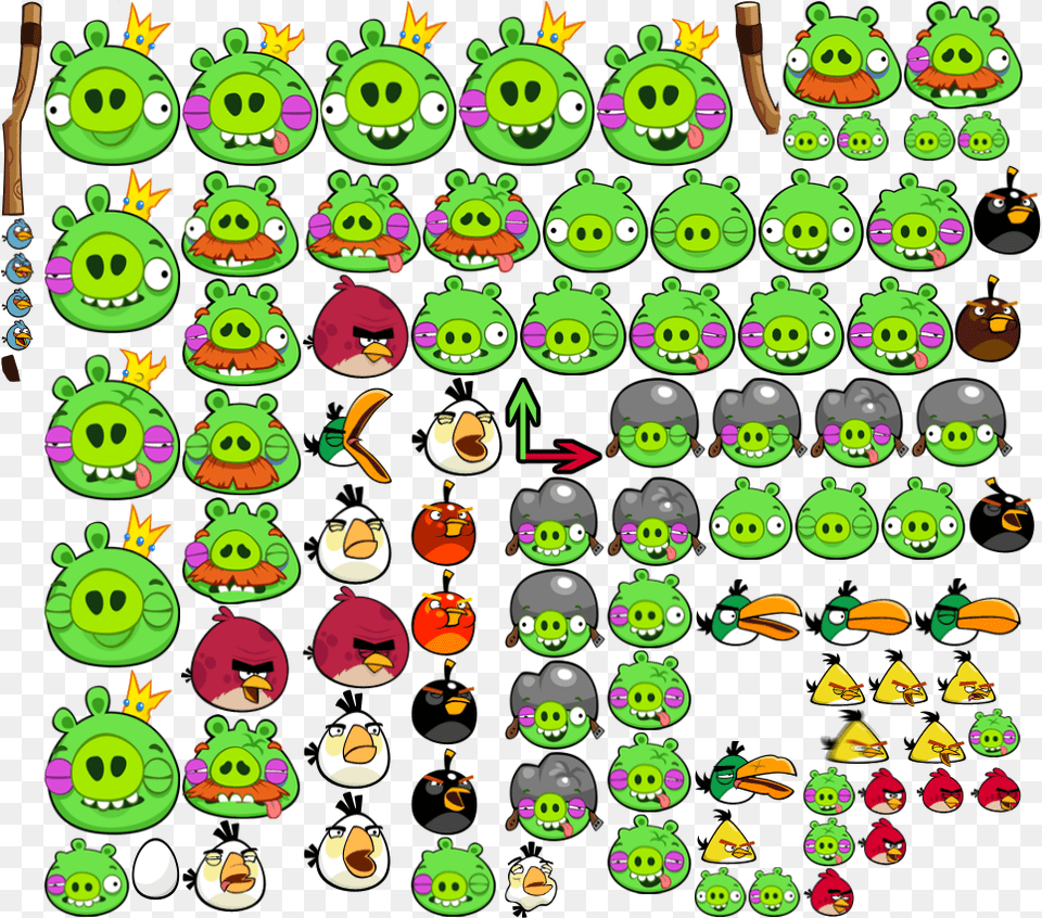 Image Ingame Birds 1 Edited Angry Birds Wiki Fandom Angry Birds 2 Sheets 2 Feuilles Stickers Autocollants, Green Free Png Download