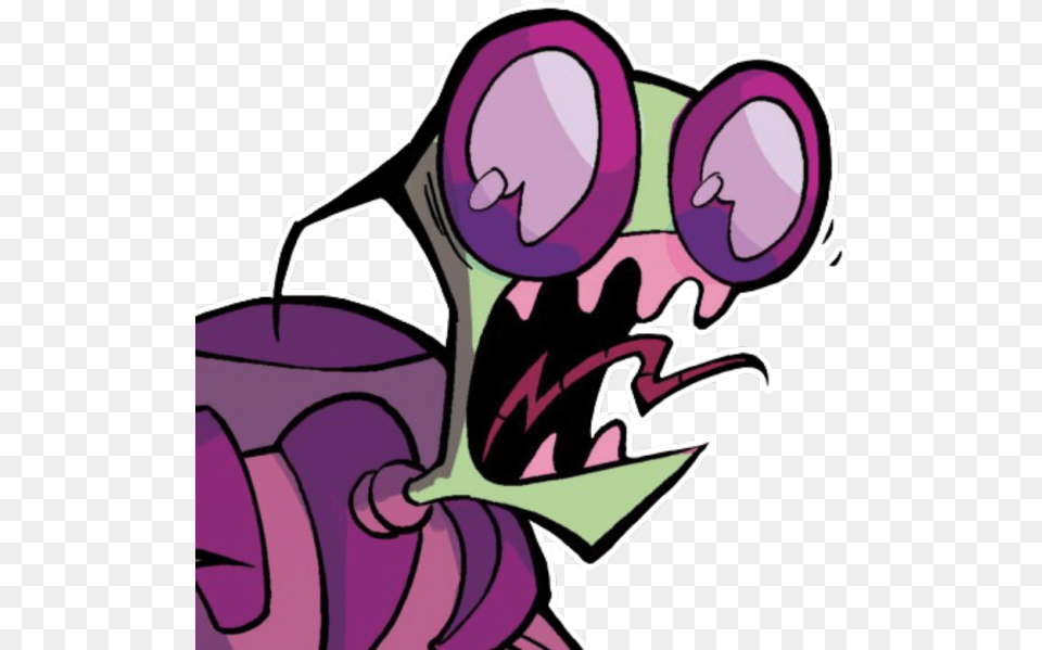 Image Invader Zim Tallest Purple Icon, Publication, Book, Comics, Graphics Free Png