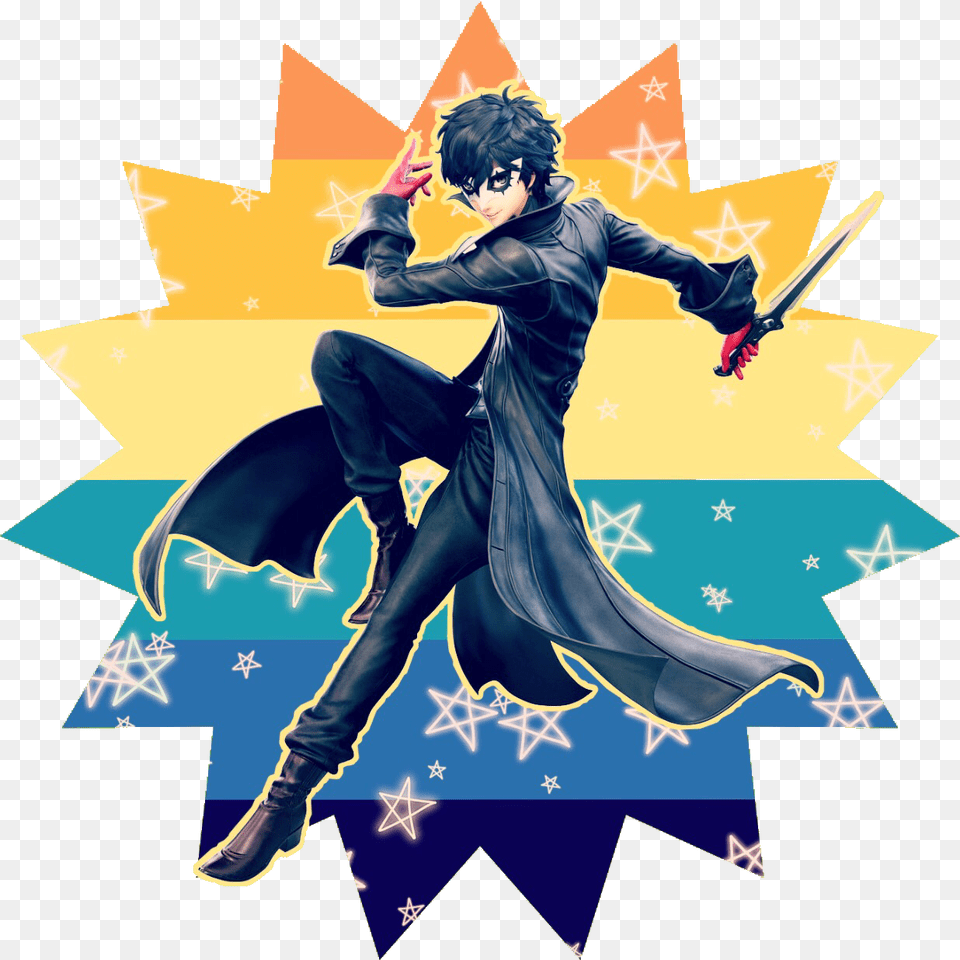 Joker Super Smash Bros Ultimate, Adult, Book, Comics, Male Png Image