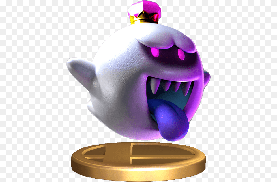 Image King Boo Trophy Ssbriotpng Fantendo Nintendo Luigis Mansion King Boo, Purple, Nature, Outdoors, Snow Free Png Download
