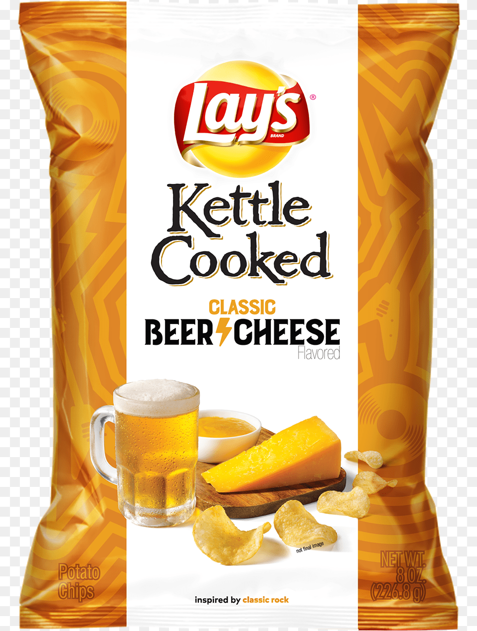 Lays Beer Cheese Chips, Alcohol, Beverage, Lager, Cup Png Image