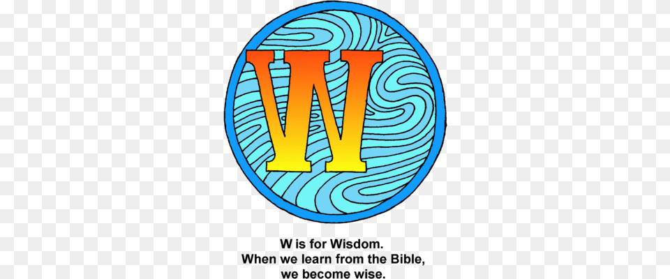 Letter W Bible Alphabet Clip Art, Logo Png Image