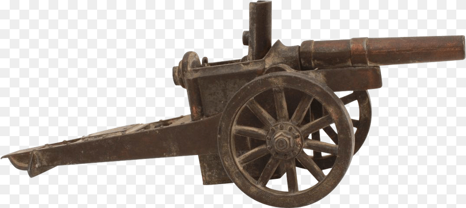 Library Cannon Transparent Antique Cannon, Weapon, Machine, Wheel, Blade Png Image