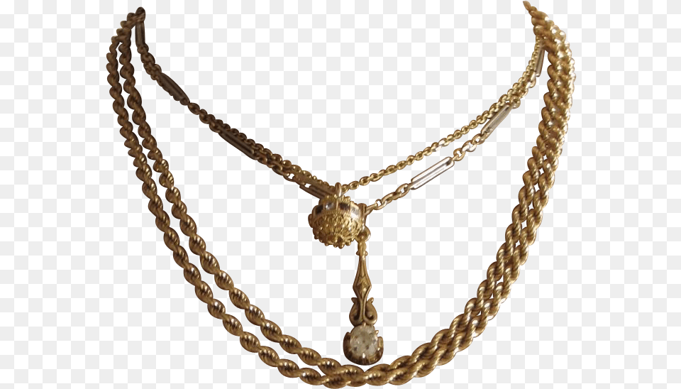 Library Collection Of Download On Ubisafe Transparent Gold Rope Chain, Accessories, Jewelry, Necklace, Pendant Png Image