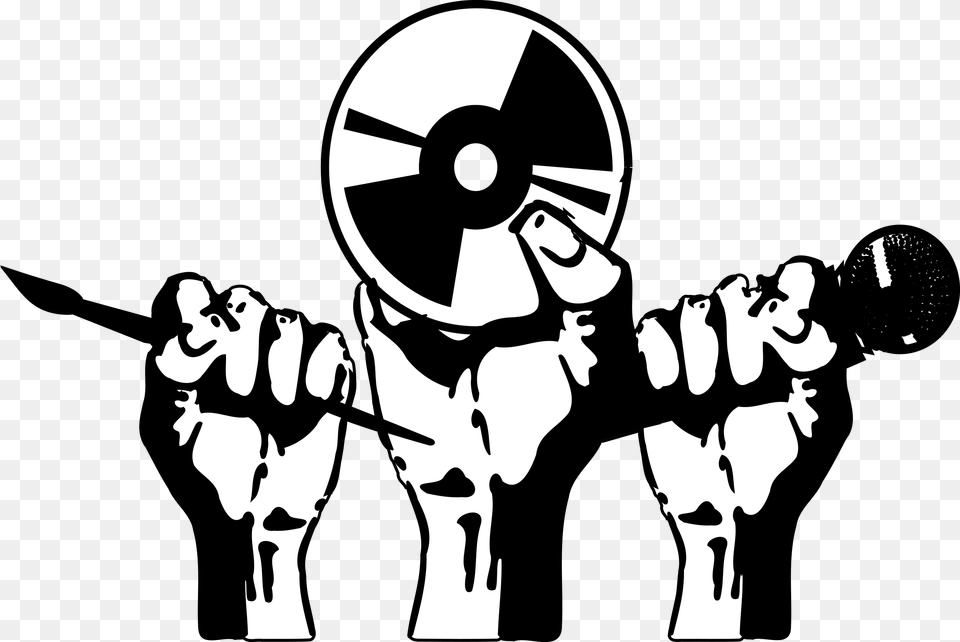 Image Library Creative Hands Big Image Freedom Of Press, Stencil, Microphone, Electrical Device, Person Png