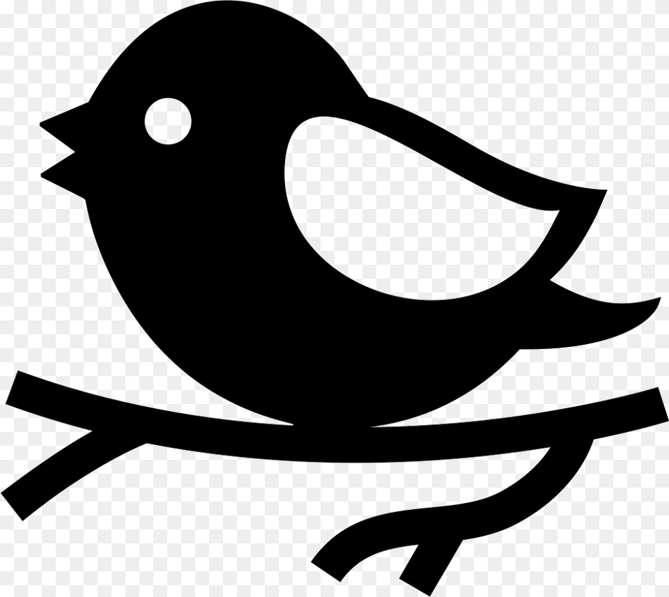 Image Library Library Bird On Icon Svg Bird, Stencil, Animal, Fish, Sea Life Free Transparent Png