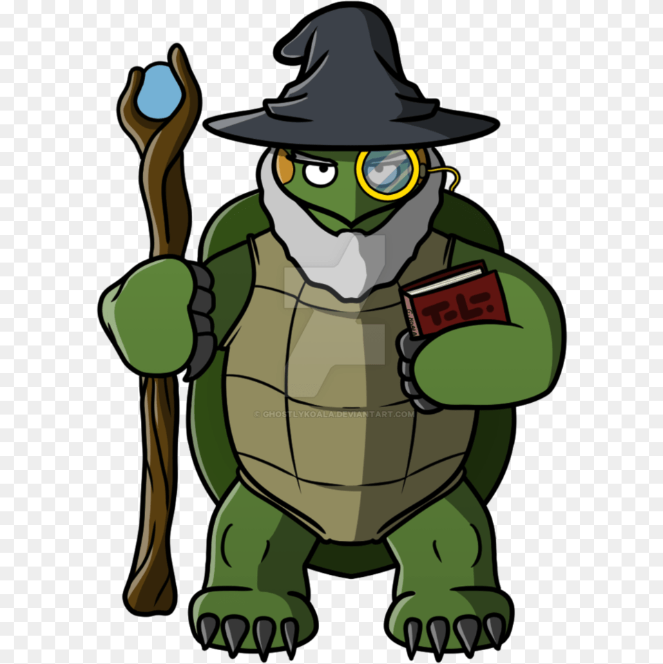 Image Library Stock By Ghostlykoala Turtle Wizard, Baby, Person, Clothing, Hat Free Transparent Png