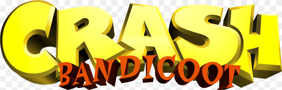 Image Low Res Official Crash Bandicoot Logo, Text, Number, Symbol, Bulldozer Free Png Download