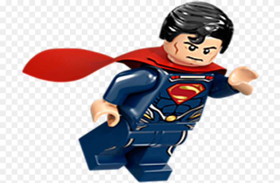 Image Man Of Steel Superman Lego, Cape, Clothing, Baby, Person Free Png