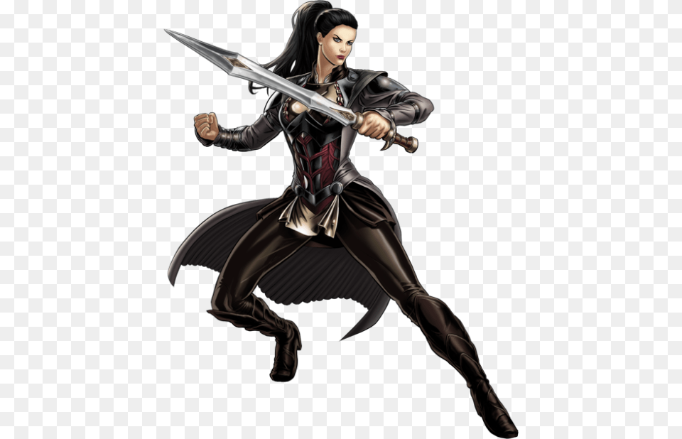 Image Marvel Lady Sif, Adult, Female, Person, Sword Free Transparent Png