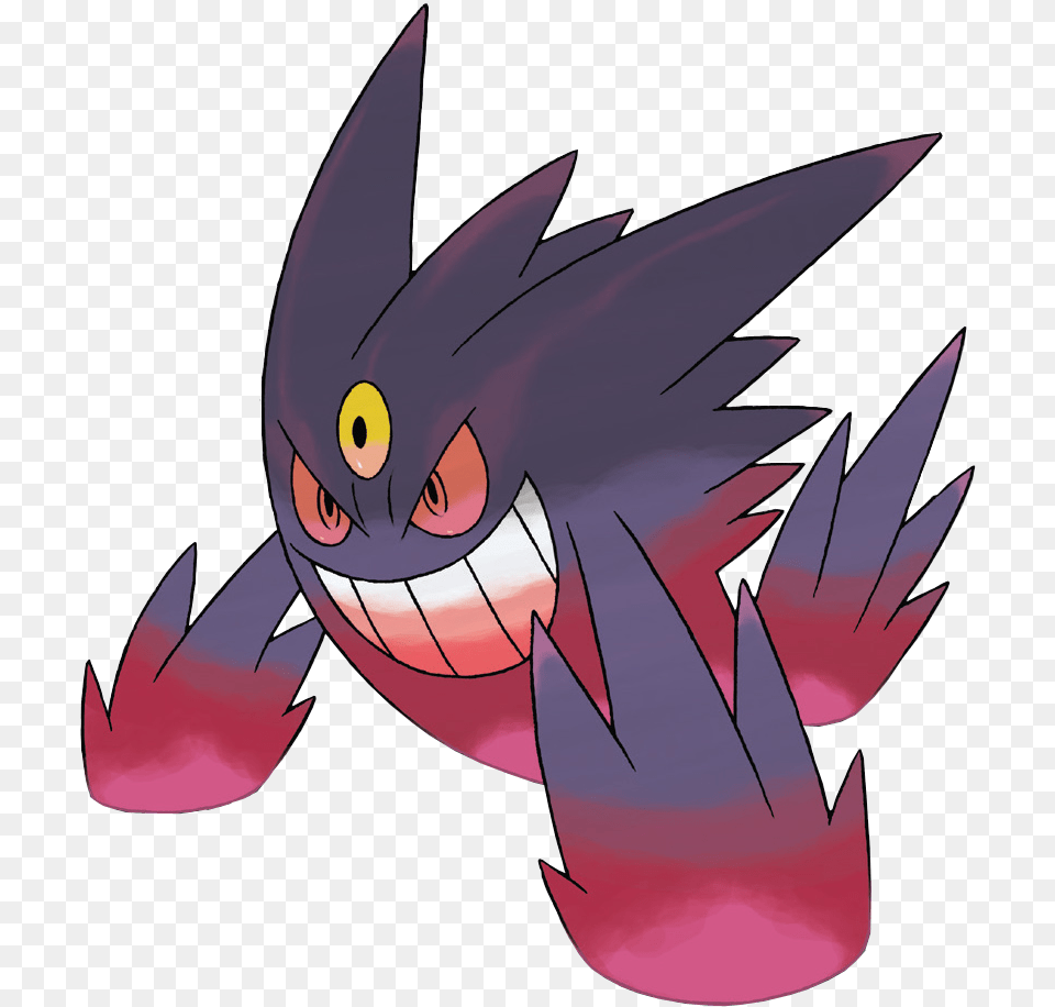 Image Mega Gengar, Animal, Fish, Sea Life, Shark Free Transparent Png