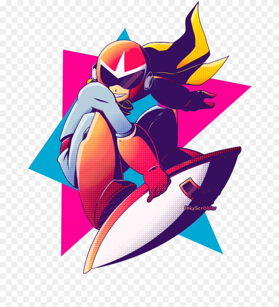 Image Mega Man Bass E Protoman, Person, Art, Graphics Free Transparent Png