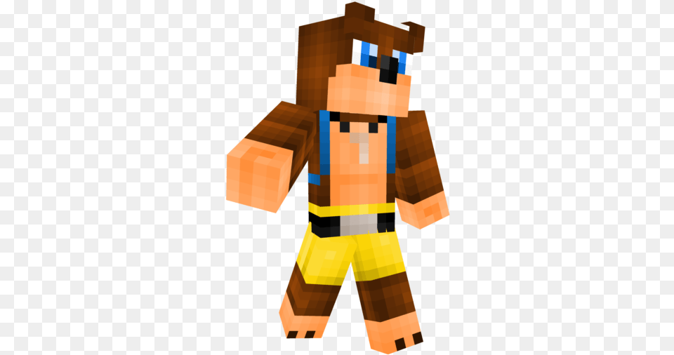 Minecraft Banjo Kazooie, Adult, Male, Man, Person Png Image