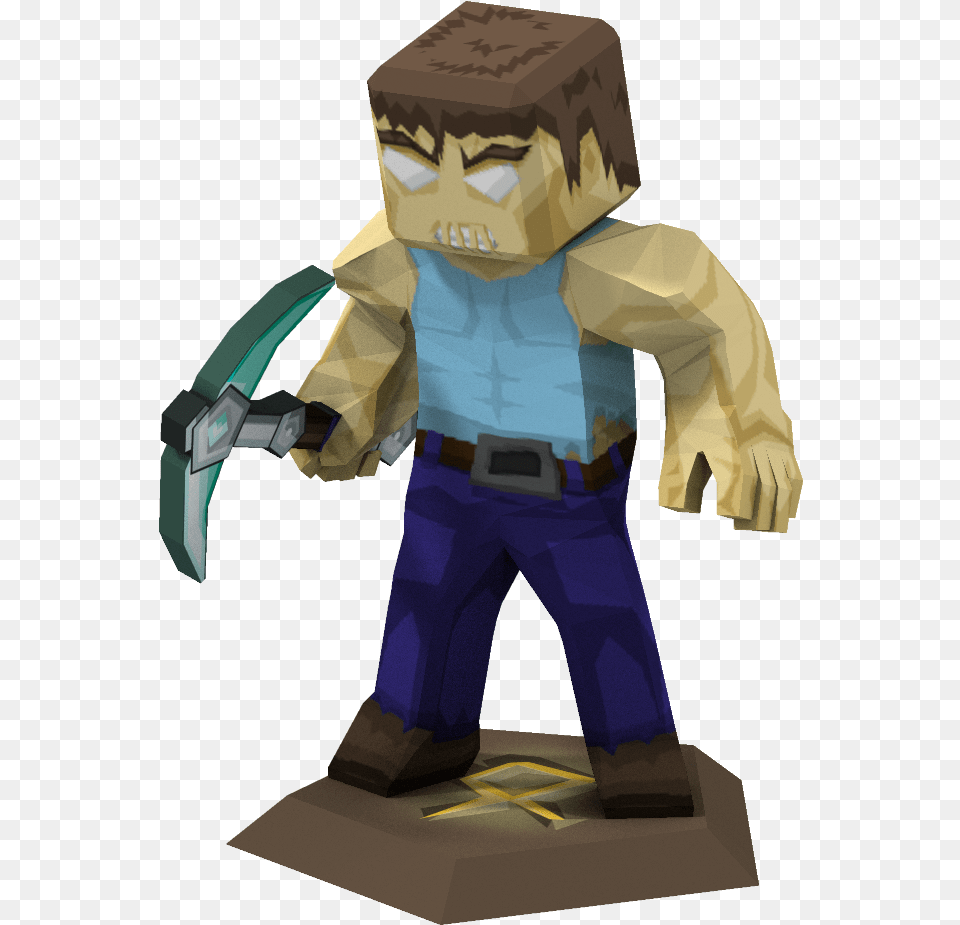 Minecraft Funko Pop Herobrine, Person, Cleaning, Box, Scarecrow Png Image