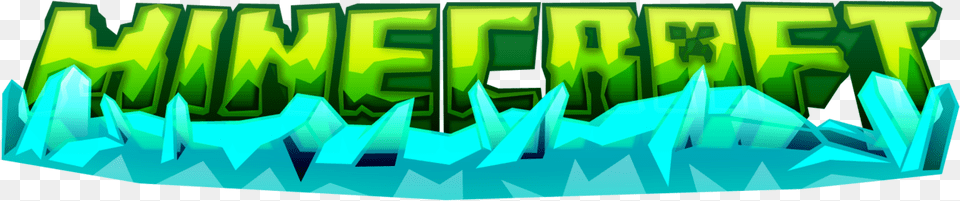 Image Minecraft Logo, Art, Graphics, Green, Water Free Transparent Png