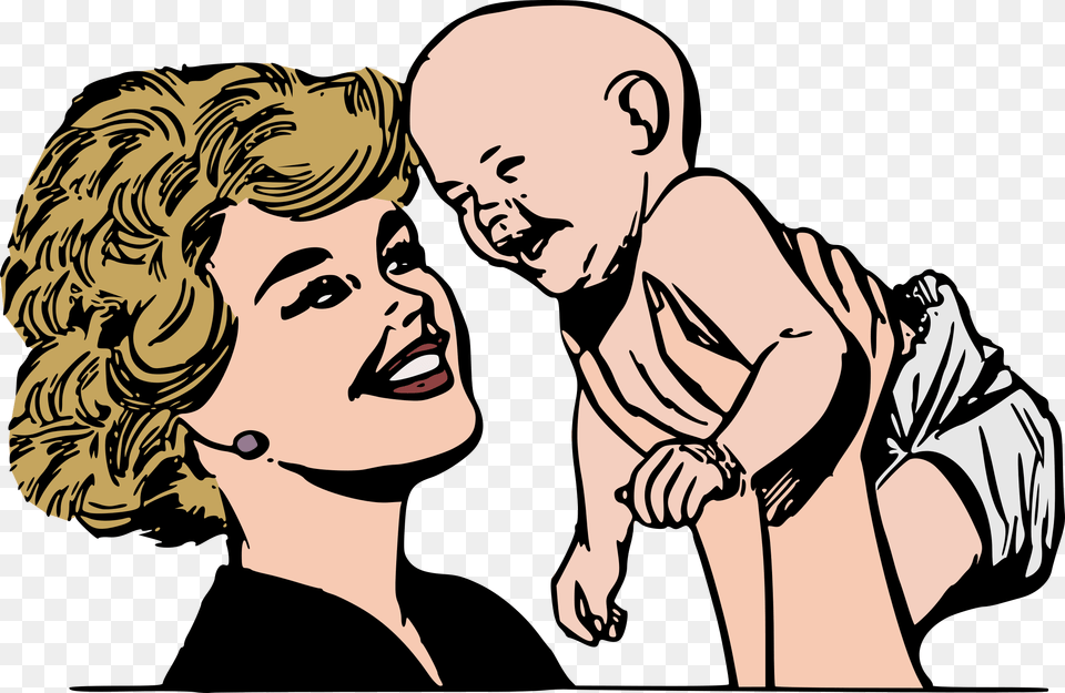 Image Mom Holding Baby Clipart, Adult, Person, Man, Male Png