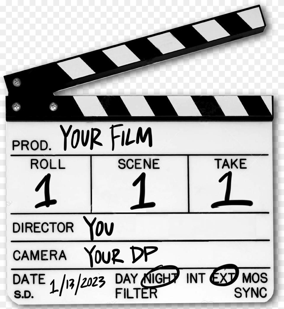 Image Monochrome, Clapperboard, Text Free Png Download