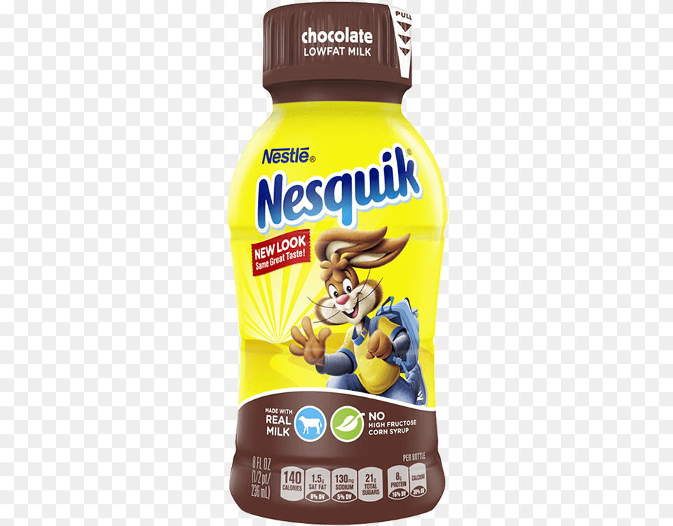 Image Nesquik Chocolate Milk, Baby, Person, Bottle, Shaker Free Png Download